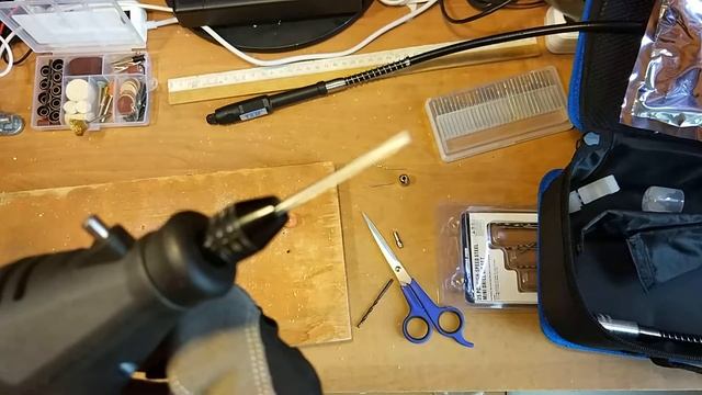 Зажимной патрон для Dremel с Aliexpress. Проверка на биение. смотреть онлайн
