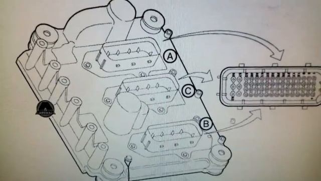 Диагностика и ремонт проводки Даф XF105 смотреть онлайн