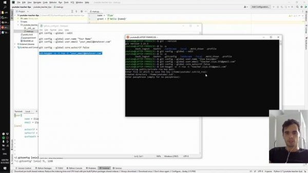 Настройка Git. Генерация SSH. Настройка Github