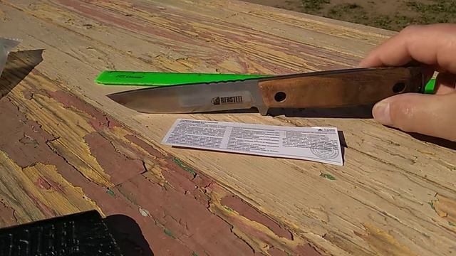Бюджетный туристический нож General X1 RedSteel смотреть онлайн
