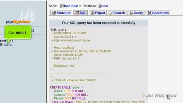 Managing MySQL databases with PHPMyAdmin смотреть онлайн