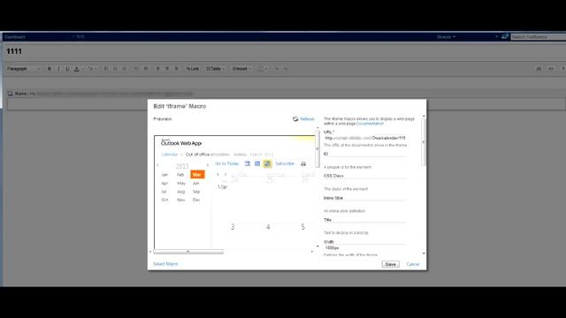 Календарь из Outlook на сайт смотреть онлайн