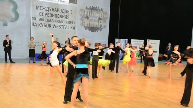 Юниоры-1, Латина, 1/8 Rumba смотреть онлайн