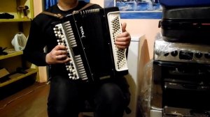 Баян Этюд переходной от баяна Тульский("терка")