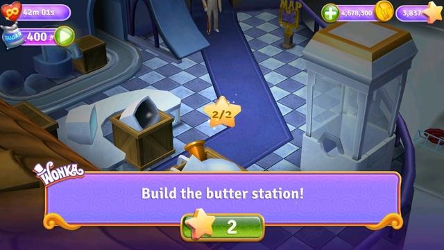 Wonka's World of Candy Match-3 - Zone 12 - Gameplay смотреть онлайн