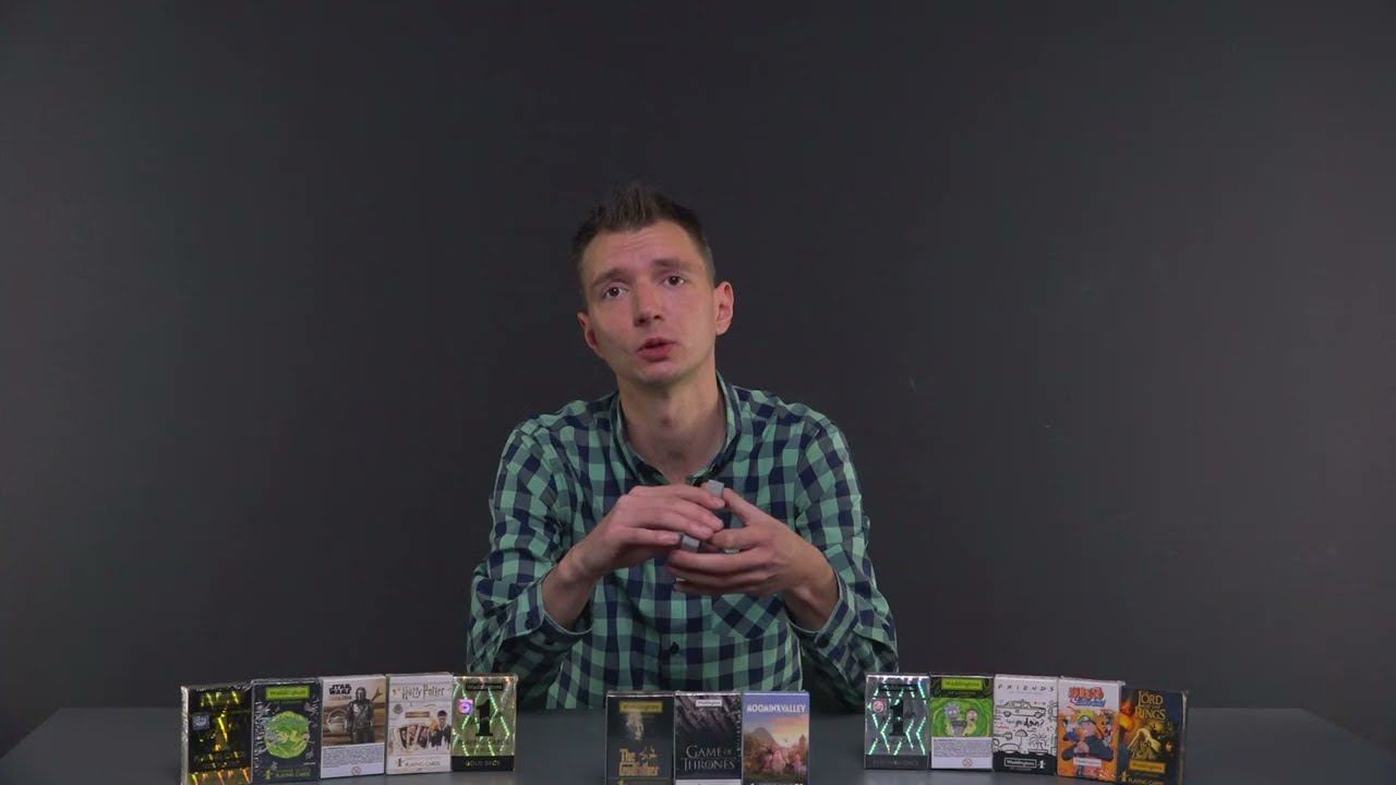 Карты игральные Winning Moves. Гарри Поттер, Рик и Морти Звездные Войны Властелин Колец Муми-тролли. смотреть онлайн