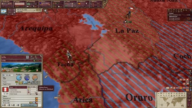 Let's play Victoria 2 HoD - Argentina (Pop Demand Mod) - part 1 смотреть онлайн