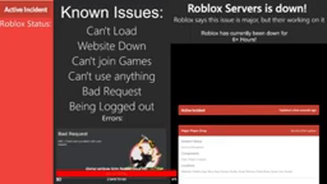 ? Roblox Down | Live Status / Roblox Reports ? смотреть онлайн