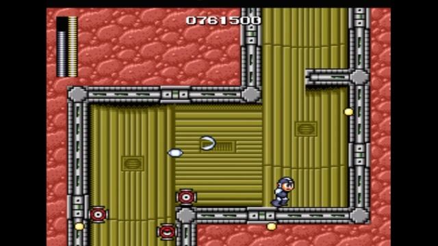 Sega Mega Drive 2 (Smd) 16-bit MegaMan (RockMan) 1 part stage Dr Wily Boss №3