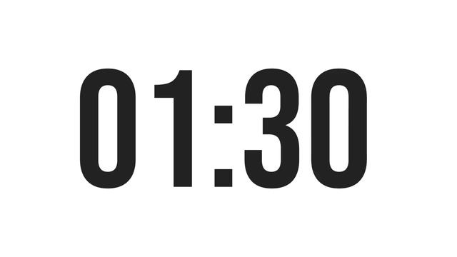3 Minute Countdown timer (Minimal) смотреть онлайн