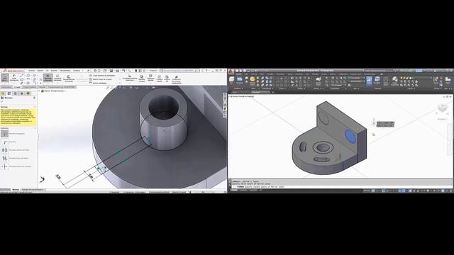 Solidworks Vs AutoCAD смотреть онлайн