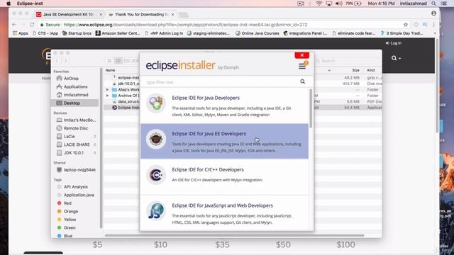 How to install Java 10 and Eclipse MAC OS смотреть онлайн