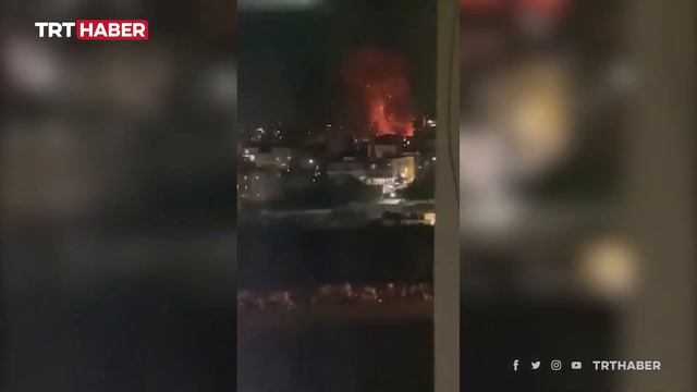 Lübnan'da Filistin mülteci kampında büyük bir patlama смотреть онлайн