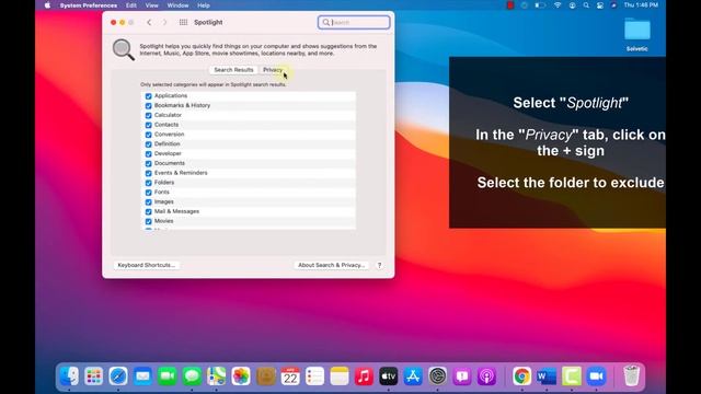 ?❌ How to EXCLUDE FOLDERS and FILES from Mac Spotlight Search смотреть онлайн