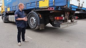 Обзор шторного грузовика BDF Scania R420, 2004 г.