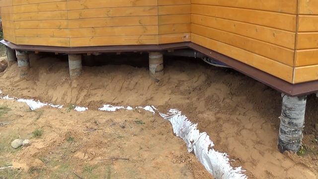 Отмостка вокруг дома своими руками смотреть онлайн