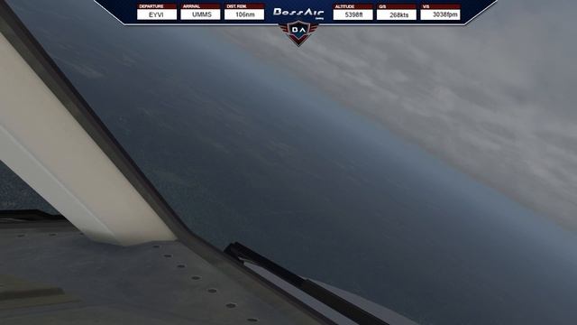 X-Plane 11 | Vilnius (EYVI) - Minsk (UMMS) | FlightFactor Boeing 757-200 SF v2 ▷ Europe Tour ◁ смотреть онлайн