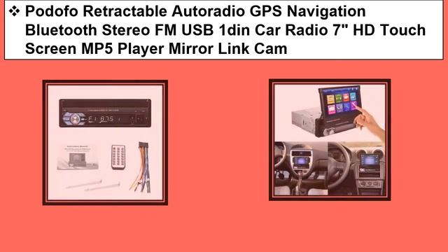 Top 5 Best Touch Screen Car Stereo 2021 смотреть онлайн