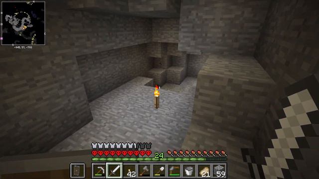 DID WE JUST FIND A STRONGHOLD UNDER OUR BASE??- Minecraft Zombie Apocalypse #6 смотреть онлайн