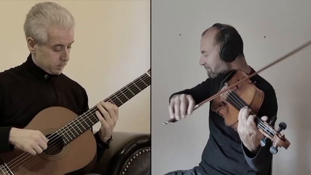 Tango: El Choclo (viola, guitar, dance) смотреть онлайн