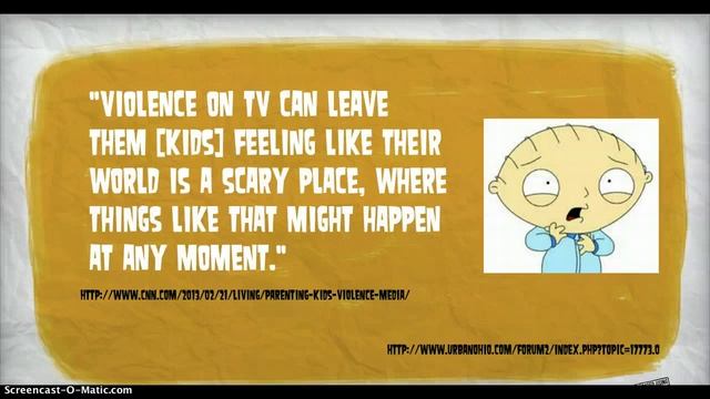 TV Violence Effects on Kids смотреть онлайн