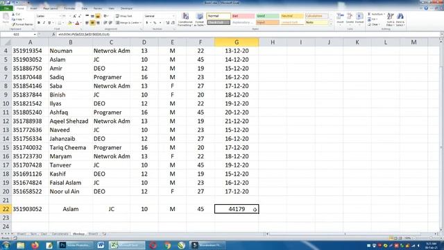 Excel VLookup Formulas for Beginners in Urdu Hindi 2021, смотреть онлайн