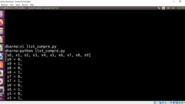 List Comprehension in Z3 Python смотреть онлайн