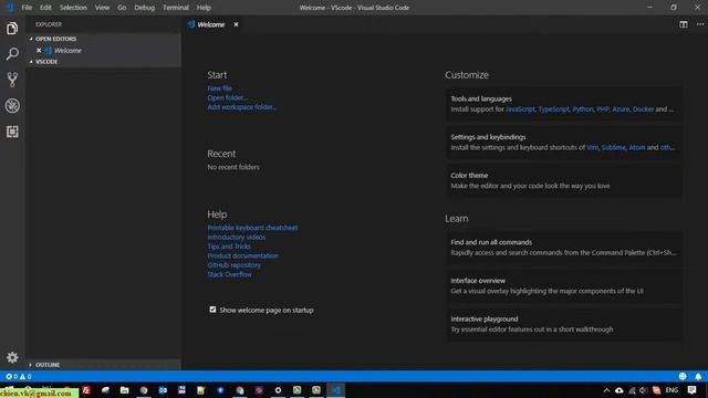 Create New C# project in Visual Studio Code смотреть онлайн