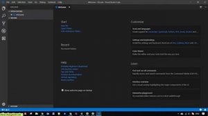Create New C# project in Visual Studio Code