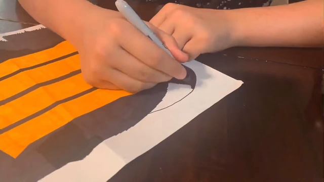 Drawing and coloring Call Of Duty poster in time lapse смотреть онлайн