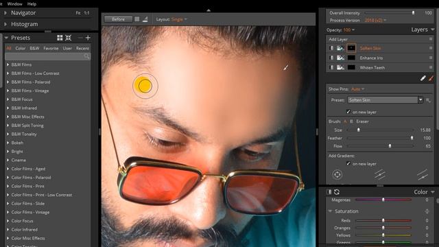 High End Skin Retouching in Exposure X5 Touch Up presets SAAD BBC STUDIO смотреть онлайн