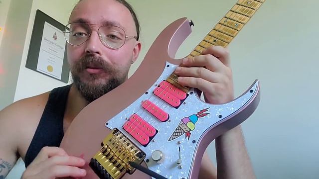 1989 Ibanez RG550 "Princess" смотреть онлайн