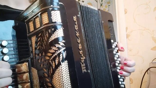 Миллион алых роз на гармони