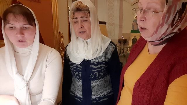 Стихиры на "Хвалитех" Глас 8. Регент Ирина Филатова, певчии Мария Урюпина и Наталья Ильина. смотреть онлайн
