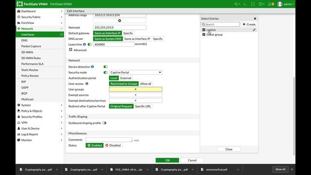 Captive Portal And application time to live смотреть онлайн