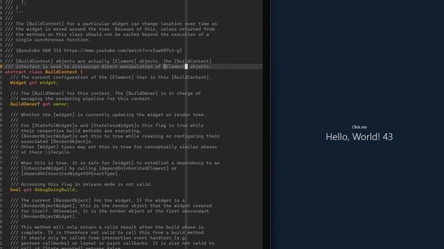 Abusing StatefulWidget's setState, no access modifiers in [Dart, Flutter] смотреть онлайн