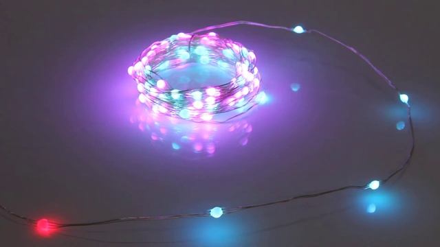 Гирлянда для дома НИТЬ "Magnificent" 10 м 100 ламп LED смотреть онлайн