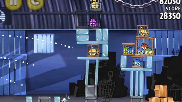 Angry Birds Rio Level 1-10 - Mighty Eagle - 100% - Total Distruction - Totale Zerstörung смотреть онлайн
