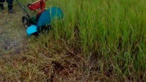 Газонокосилка  из бензопилы "Урал"