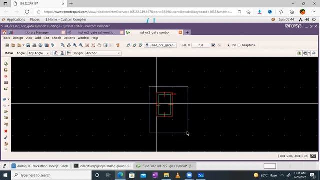 Two input OR gate transistor level implementation using Custom Compiler in Synopsys смотреть онлайн