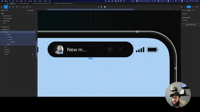 Apple Dynamic Island and my thoughts about it and Figma! смотреть онлайн
