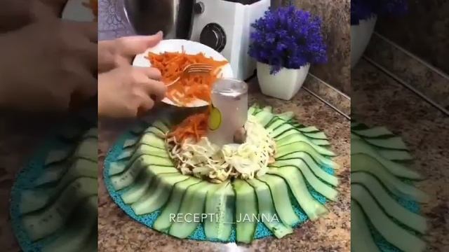 салат с огурцом смотреть онлайн