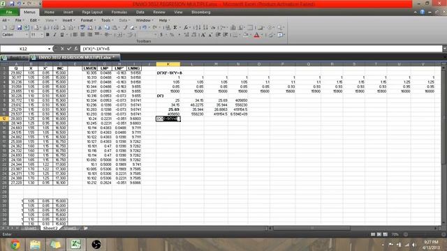 Excel Matrix Multiplication, Transpose and Inverse functions смотреть онлайн