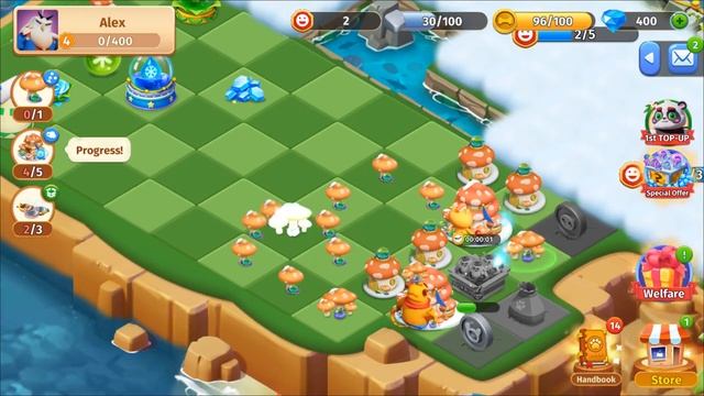 Boom Merge : Build Animal City Gameplay Android Mobile смотреть онлайн