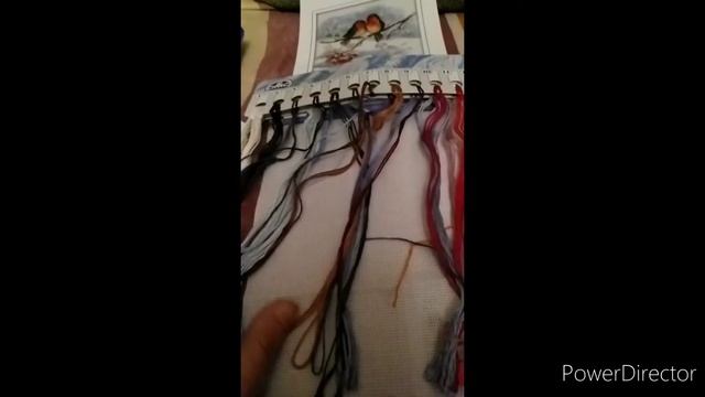 Финиш наборчика ,, lamponi Синицы и обзор набора ,, РТО,,Пара снегирей,, смотреть онлайн