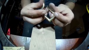 Изготовление пряжки для ремня кривыми руками
