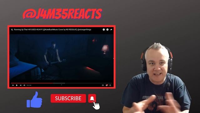 NO RESOLVE - RUNNING UP THAT HILL (KATE BUSH COVER) | REACTION | J4M35 REACTS | смотреть онлайн