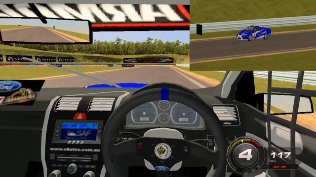 rFactor 2 - V8 Utes at Hidden Valley (PiP Replay) смотреть онлайн
