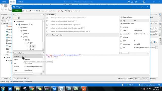 UiPath - How to use On Element Appear Activity in UiPath | Example of On Element Appear UiPath смотреть онлайн