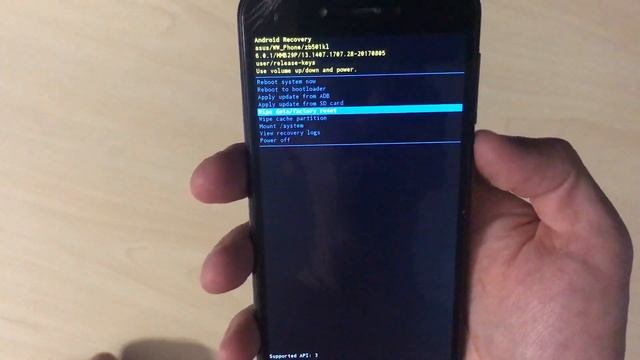 ASUS ZenFone Live ZB501KL полный сброс | ASUS ZenFone Live ZB501KL hard reset смотреть онлайн
